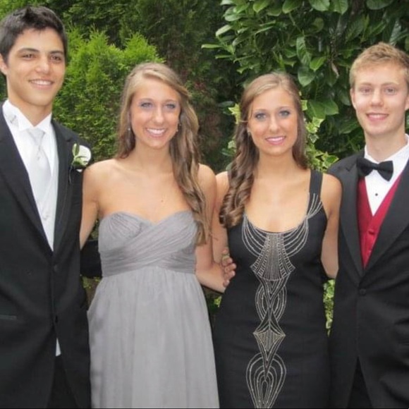 Nicole Miller Beaded Cocktail Dress - Picture 5 of 7